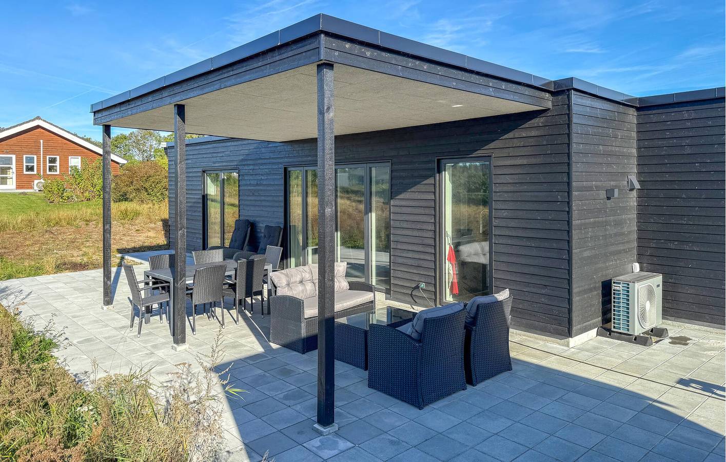 Ferienhaus für 6 Personen mit Terrasse in Ikast-Brande