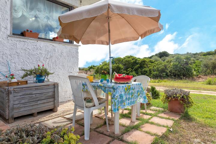 Villa „Maria Antonietta“ mit privatem Garten und Wlan in Sassari, Nurra