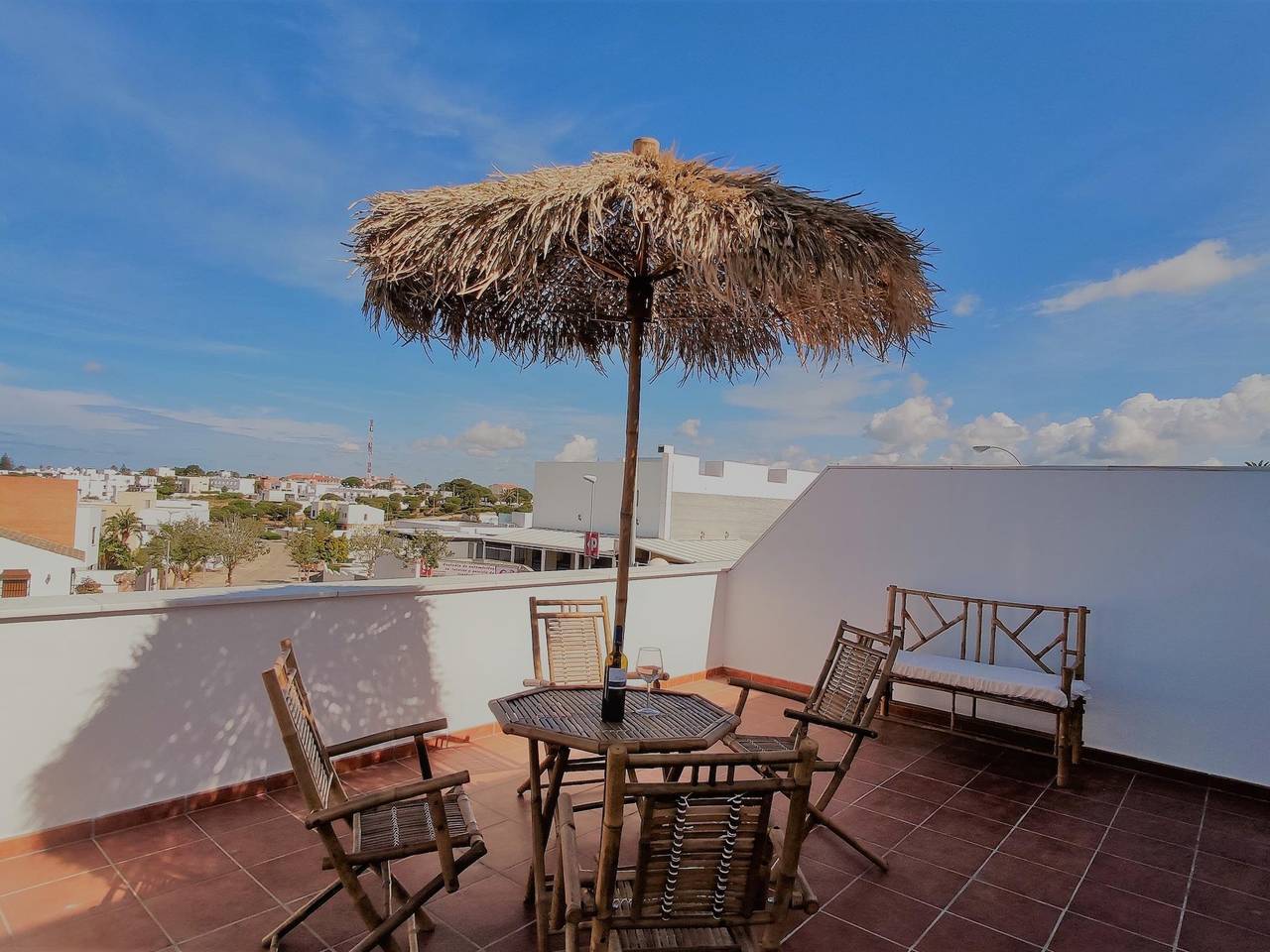 Ganze Ferienwohnung, Ferienwohnung für 3 Personen mit Meerblick in La Fontanilla, Conil de la Frontera