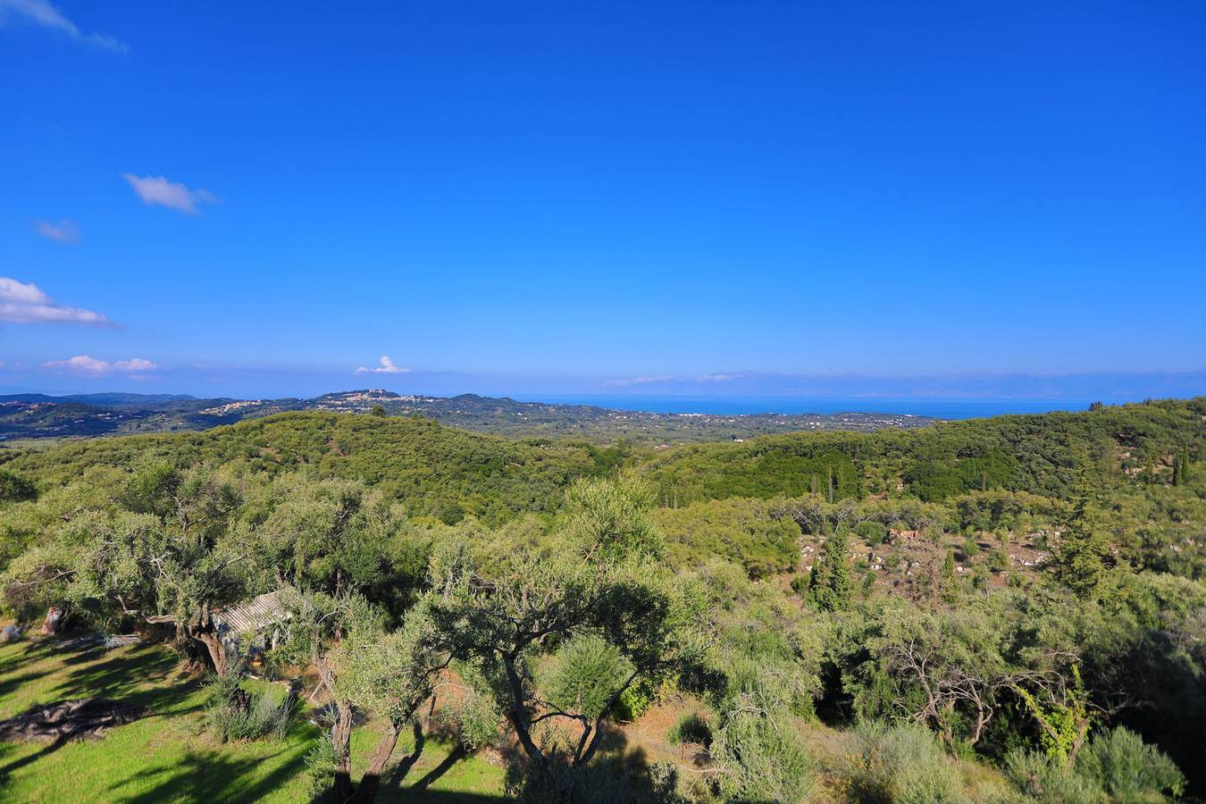 Villa für 8 Personen mit Ausblick in Korfu