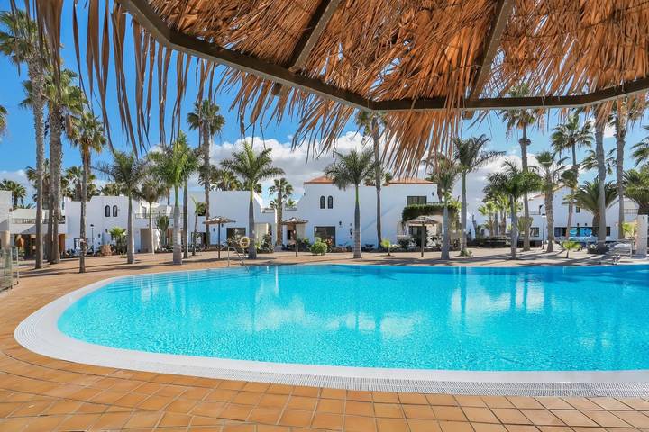 Vakantiewoning voor 4 personen, met kinderzwembad in Corralejo
