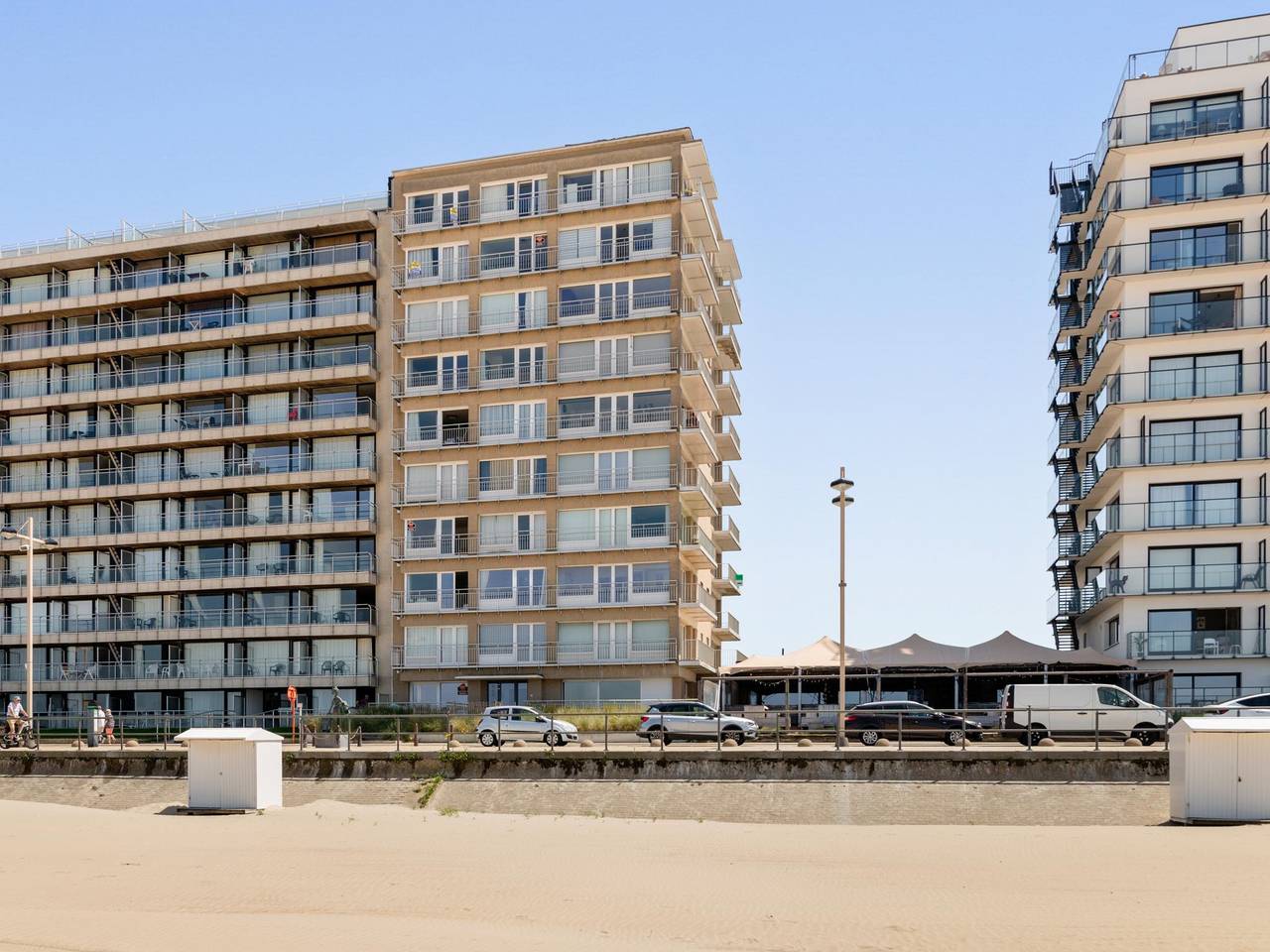 Ganze Wohnung, Meerblick und Komfort in Middelkerke in Middelkerke, Belgische Küste