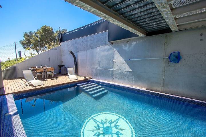 Chalet para 8 personas, con jardín en Alt Penedès - 4