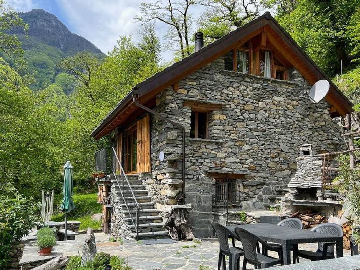 Ferienhaus für 4 Personen, mit Garten
