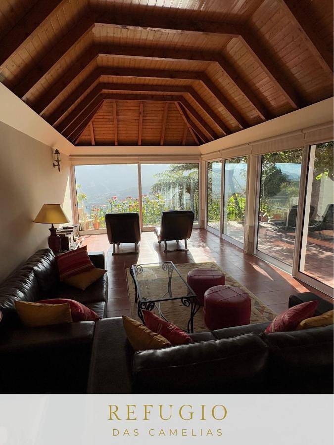 Casa rural para 2 pessoas, com jardim e vista em Madeira