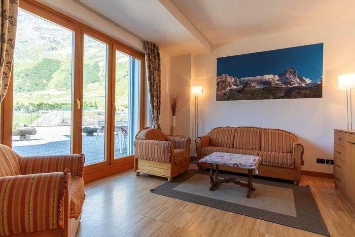 Apartamento para 6 personas, con terraza y vistas en Cervinia