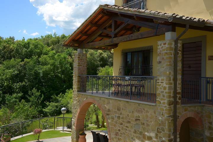 Ferienwohnung für 7 Personen, mit Garten und Balkon in der Toskana - 2