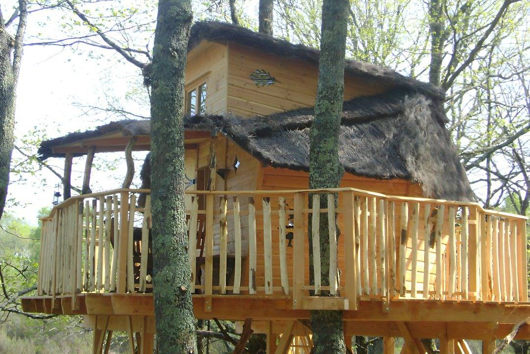 2 Cabanes Spa, 1 Suite avec Spa - La Familiale du Bois in Chalais (Indre), Région de Le Blanc
