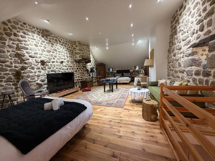 Location de vacances pour 10 personnes, avec Terrasse à Serverette