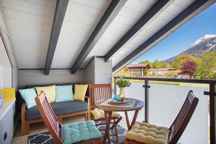 Vakantieappartement voor 4 personen, met Balkon en Tuin