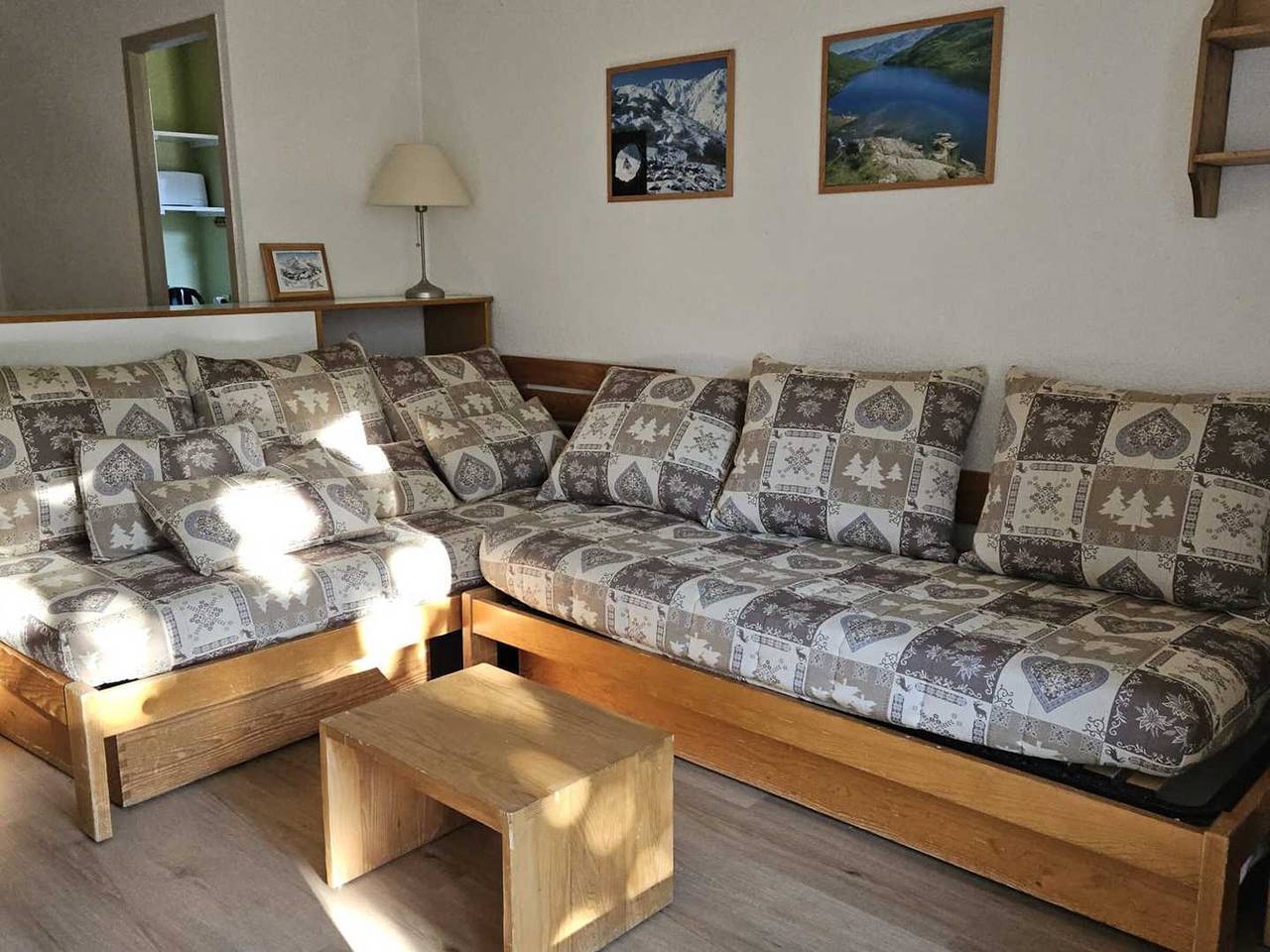 Apartamento entero, Acogedor apto 2 hab, 5 pers, balcón, wifi, mascotas permitidas, barrio Croisette in Les Menuires, Saint-Martin-de-Belleville