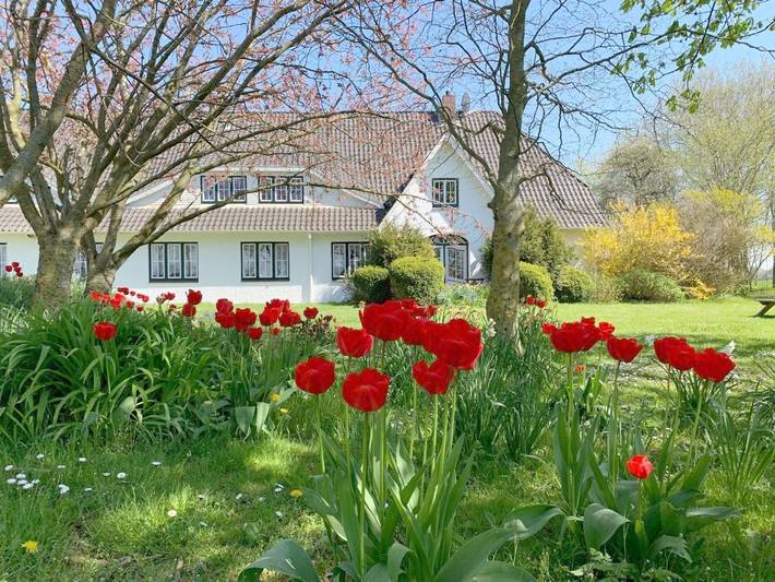 Ferienwohnung für 2 Personen, mit Terrasse und Garten in Tümlauer Koog