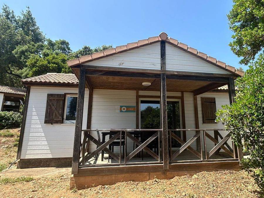 Camping Le Parc des Chênes - Chalet 6 personen - Klimatisiertes Chalet 3 Zimmer in La Croix-Valmer, Draguignan Region