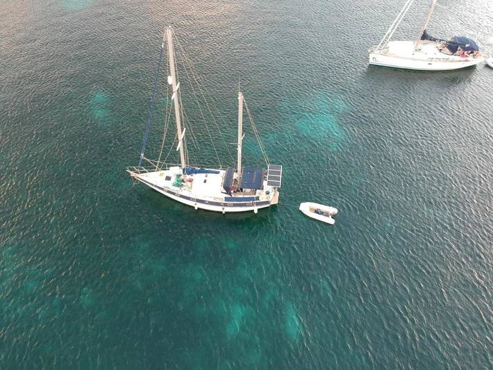 Bateau pour 5 personnes, avec vue et balcon