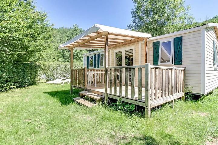 Mobil home pour 7 personnes à La Bastide-de-Sérou - 4