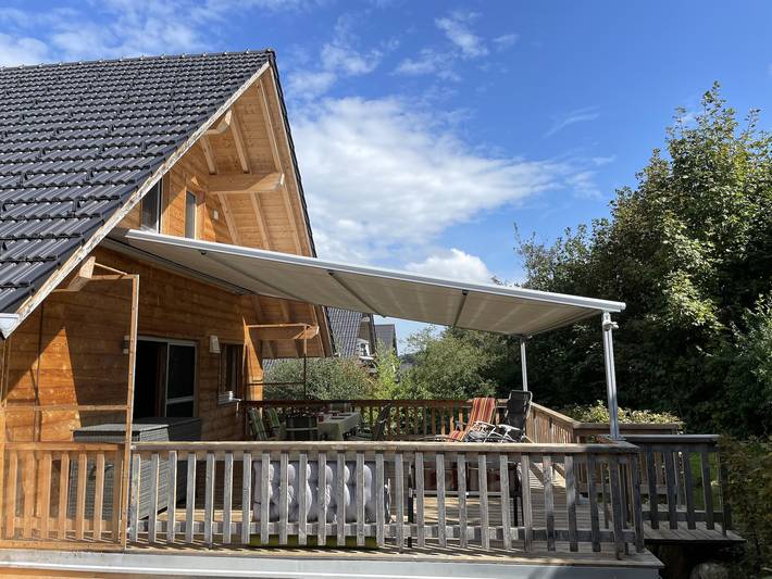 Ferienhaus für 8 Personen, mit Balkon und Terrasse sowie Garten in Feichten (Bayern)