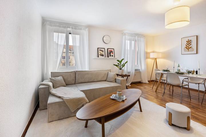 Ferienwohnung für 4 Personen, mit Balkon und Sauna