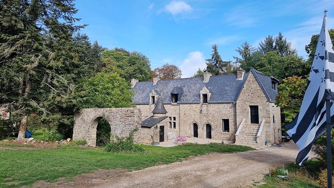 Manoir de Menglieu - Reine Morgane in Treffléan, Parc naturel régional du Golfe du Morbihan