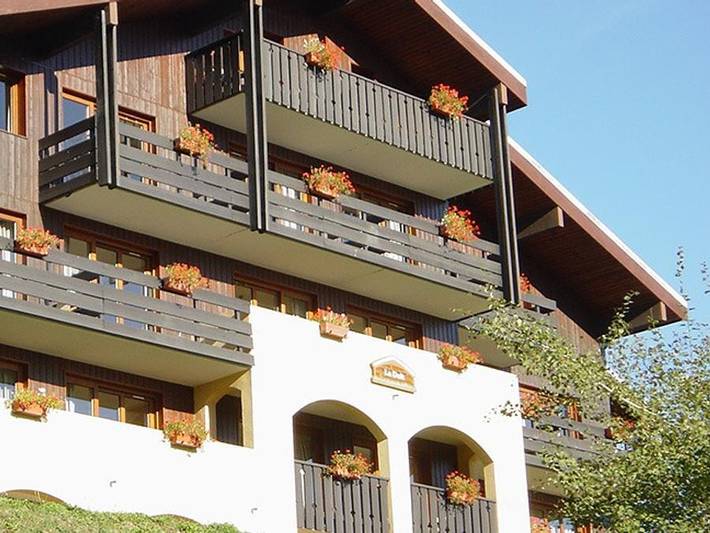 Résidence La Duit - Vacancéole - Studio 3 personen - Mit Balkon und Liegestühlen in Doucy, La Léchère