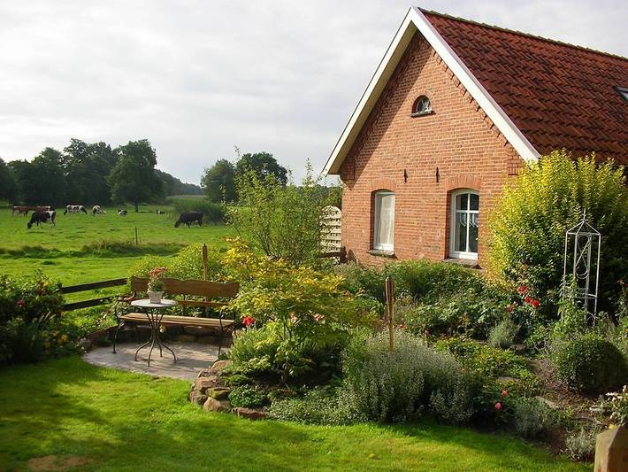Ferienhaus für 8 Personen, mit Terrasse und Garten