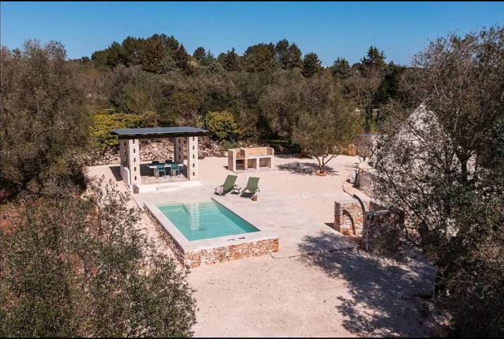 Villa für 2 Personen, mit Pool und Ausblick sowie Garten in Ceglie Messapica - 2