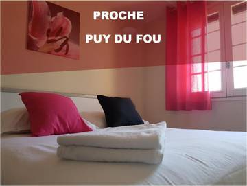 Hôtel pour 2 personnes, avec terrasse dans Essarts-en-Bocage