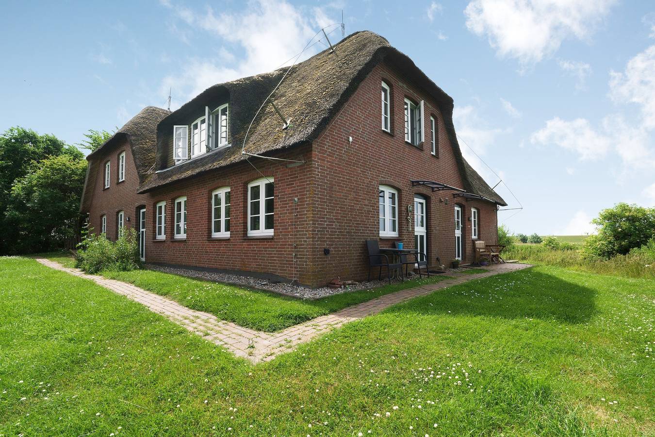 Geheel appartement, Appartement 'Graugans' met Privéterras, Privétuin en Wi-Fi in Pellworm, Noord-Friesland