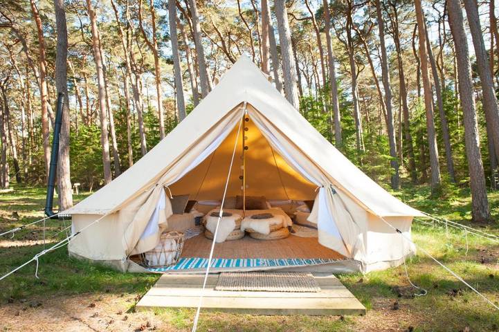 Camping für 2 Personen, mit Ausblick und Sauna sowie Garten, mit Haustier in Westküste (Schweden)
