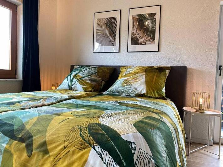 Ferienwohnung für 4 Personen, mit Balkon und Terrasse sowie Garten und Sauna in Wölpinghausen