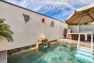 Cottage pour 6 personnes, avec jacuzzi et jardin à Pérols