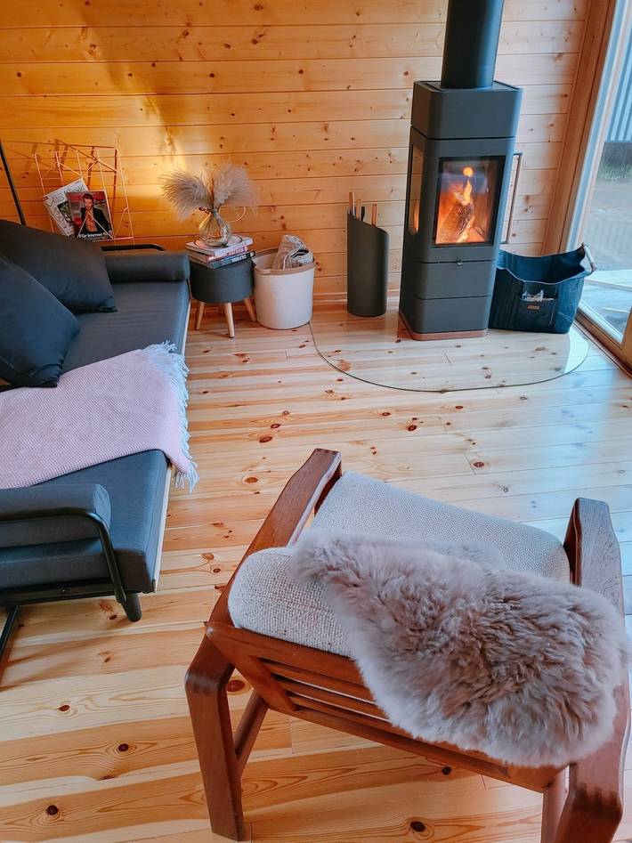 Ferienhaus für 3 Personen, mit Garten und Terrasse sowie Ausblick, mit Haustier - 1