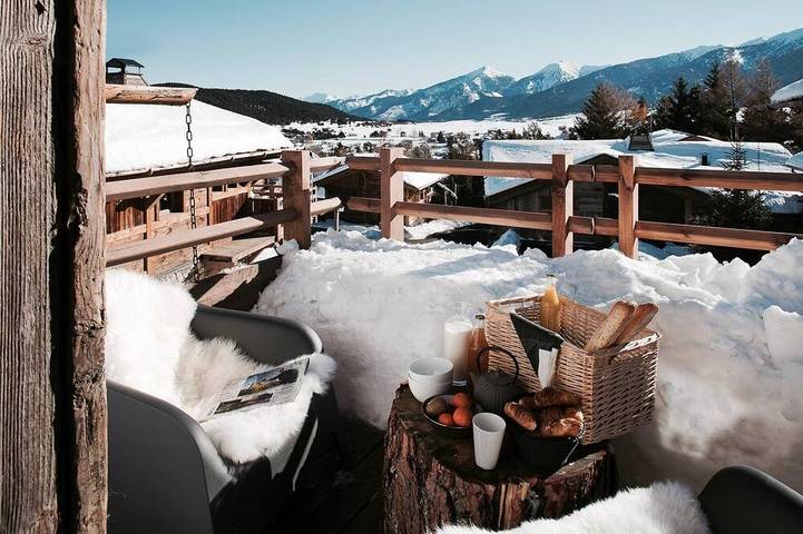 Chalet pour 5 personnes, avec jardin ainsi que sauna et jacuzzi - 1