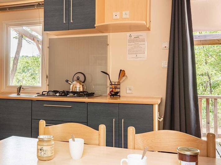 Camping pour 6 personnes, avec bassin pour enfant en Ardèche - 3