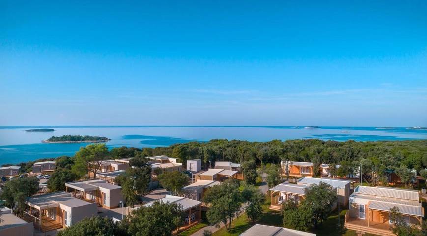 Ferienpark für 6 Personen, mit Ausblick und Terrasse sowie Pool und Kinderpool, mit Haustier in Rovinj - 3