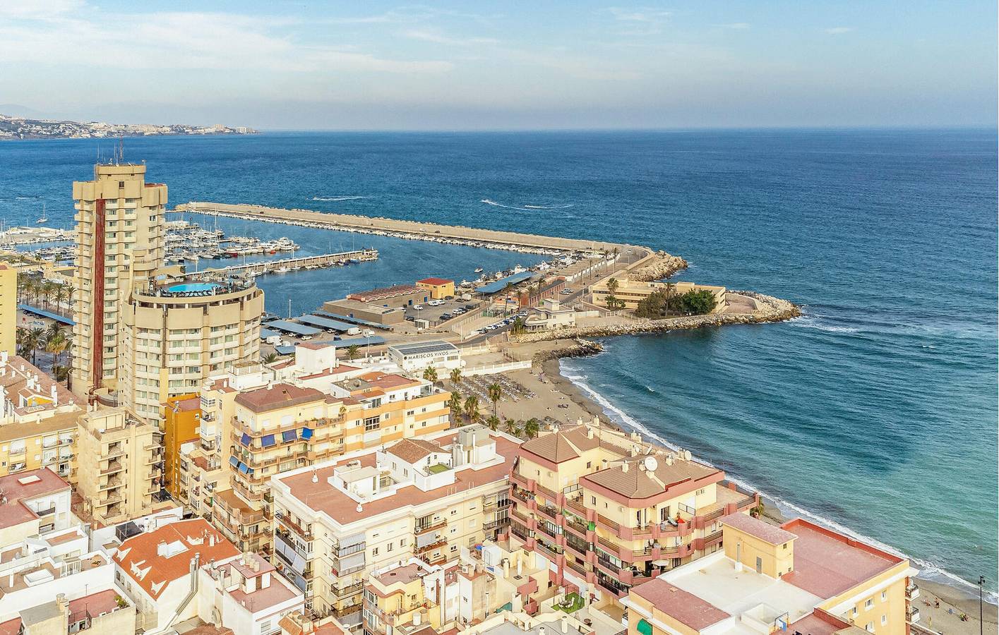 Appartement confortable au bord de la mer avec WiFi et terrasse in Fuengirola, Costa del Sol