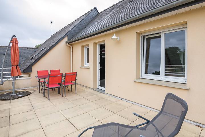Ganze Wohnung, Ferienwohnung für 4 Personen mit Terrasse in Tréméreuc, Dinan und Umgebung