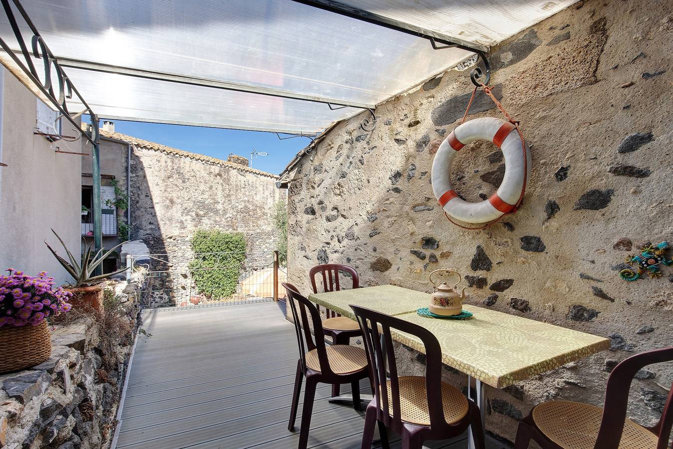 Maison de vacances 'La Bergerie' avec terrasse privée, jardin privé et climatisation in Caux, Côte méditerranéenne (France)
