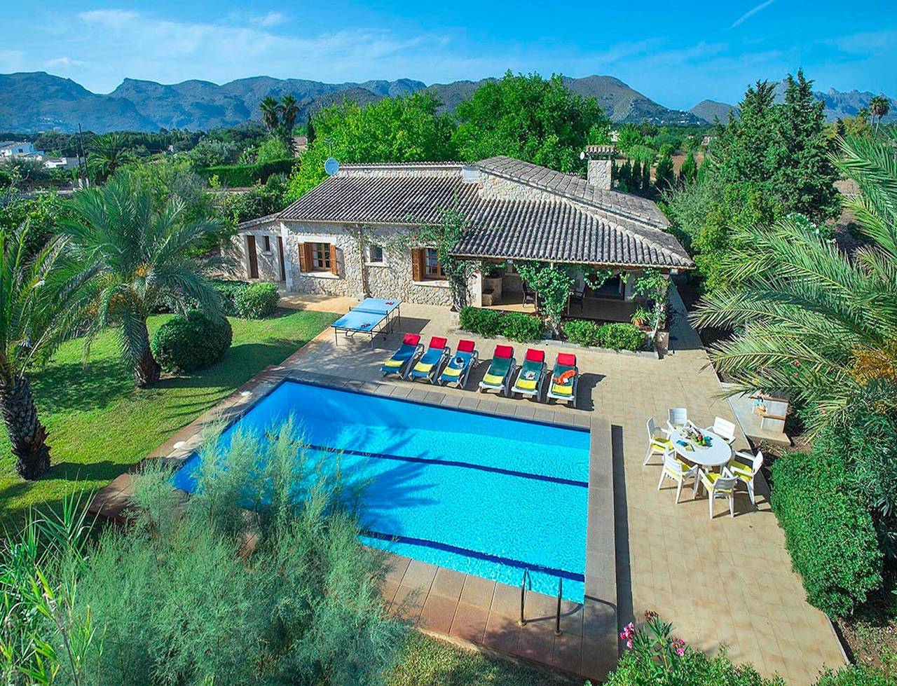 Villa "Tancotes" avec piscine privée, Wi-Fi à Pollensa in Pollença, Majorque du Nord