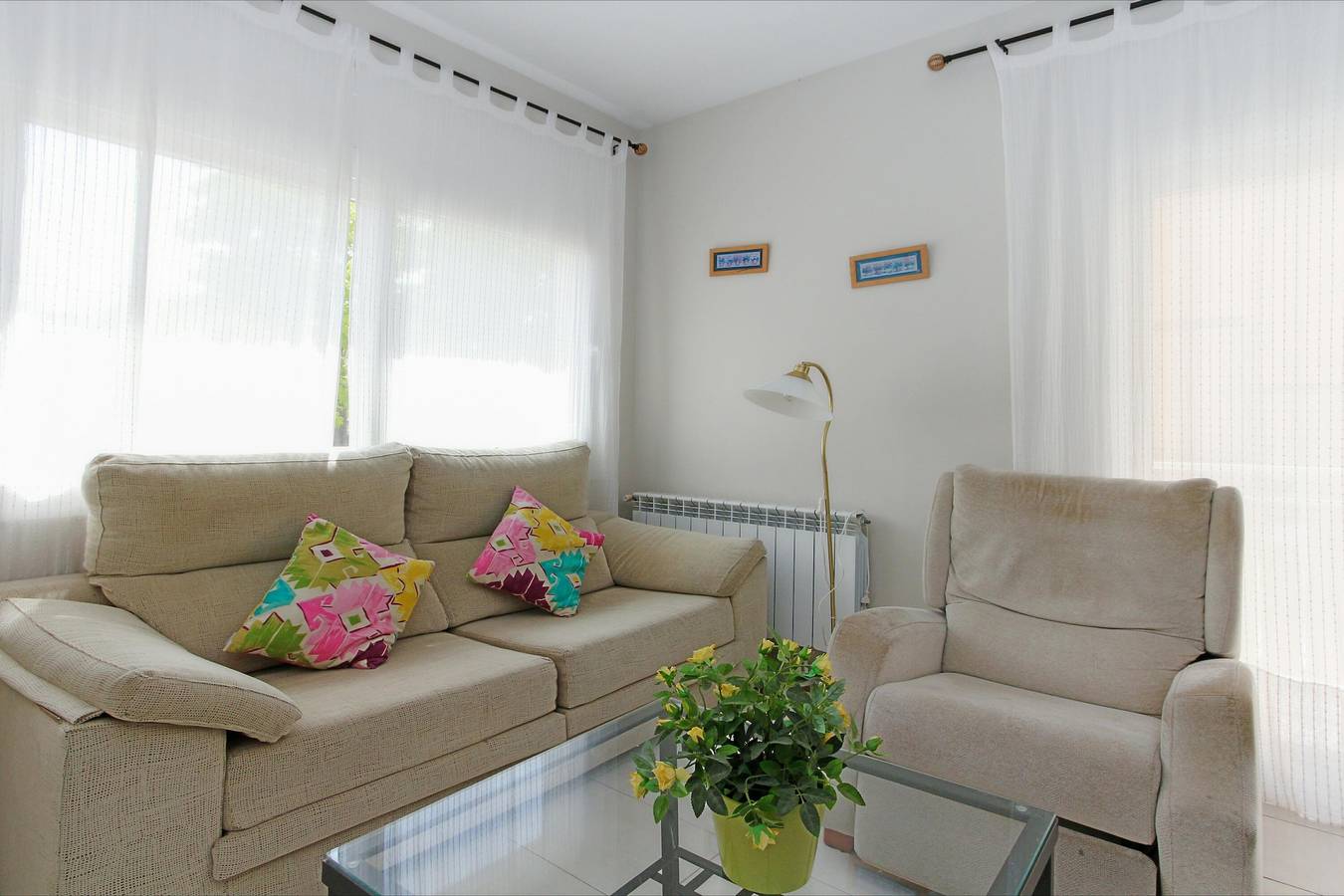 Entire apartment, Harmony Apartment for 5 People 200 Meters from the Beach in Blanes, Costa Brava