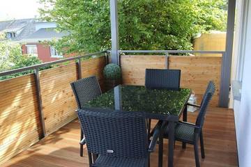 Ferienwohnung für 4 Personen, mit Balkon in Pünderich