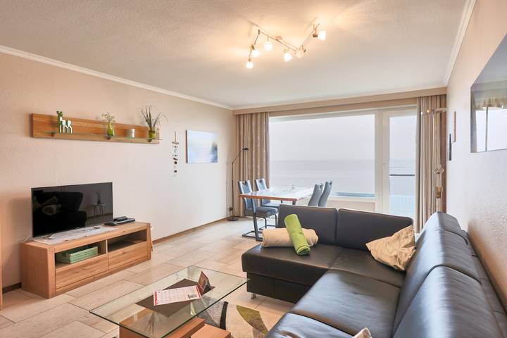 Ferienwohnung für 2 Personen, mit Ausblick in Duhnen