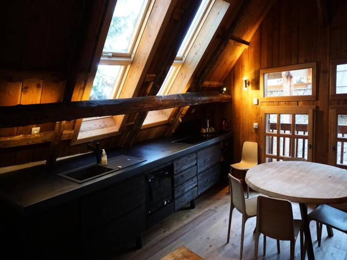Chalet pour 5 personnes, avec balcon à Pra-Loup - 3