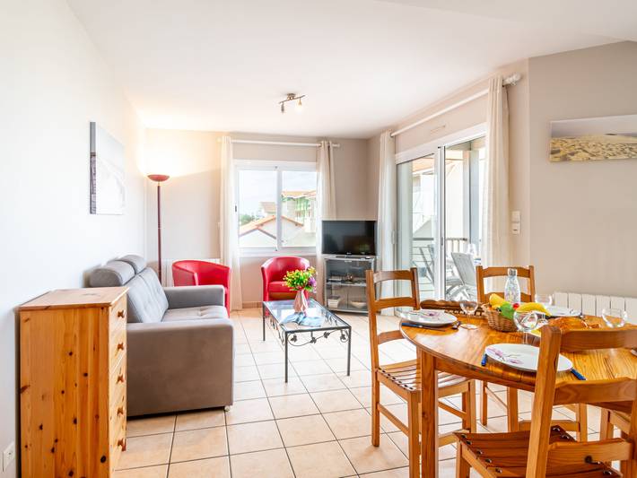 Gîte pour 4 personnes, avec balcon dans Mimizan Plage - 3