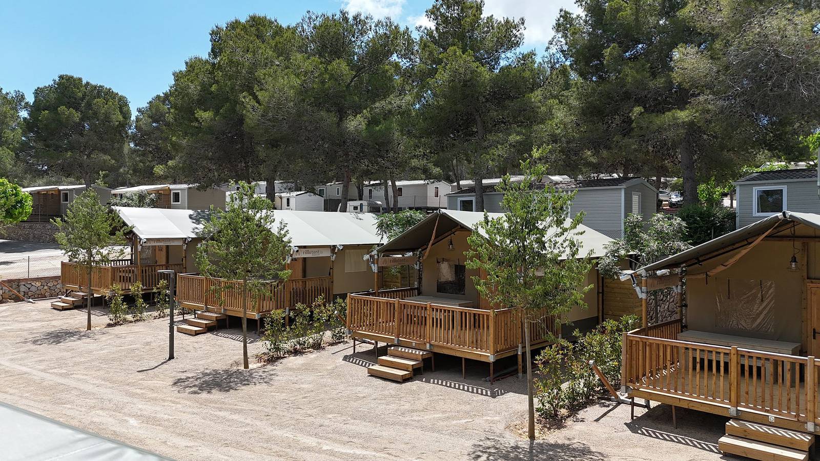 Camping La Masia — Camping Vilanova Park | Villatent Outback | 4 pers.  in Villanueva y Geltrú, Garraf