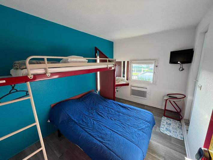 Hôtel pour 2 personnes, avec terrasse et jardin, animaux acceptés à Vineuil - 3