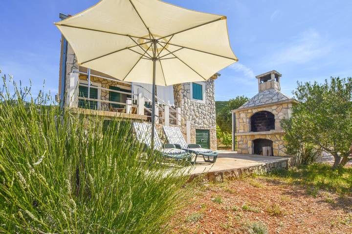 Ferienhaus für 5 Personen, mit Garten
