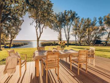 Ferienhaus für 6 Personen, mit Seeblick und Garten sowie Balkon, kinderfreundlich auf Usedom