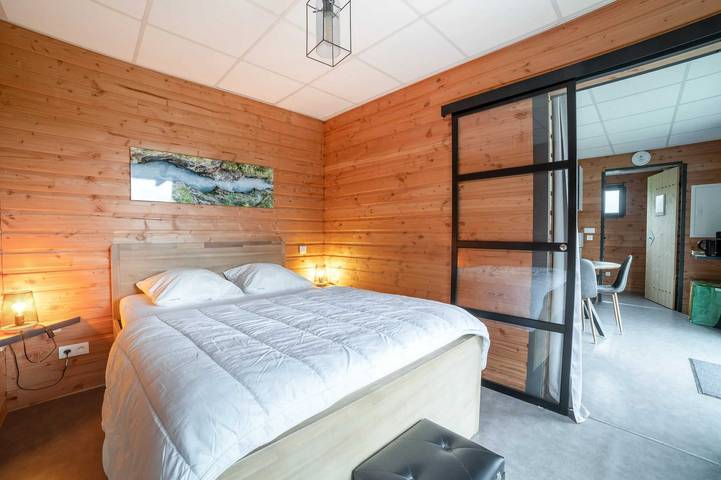 Chalet pour 4 personnes, avec Jardin