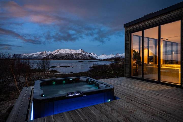 Villa für 14 Personen, mit Whirlpool und Balkon sowie Sauna auf den Lofoten - 3