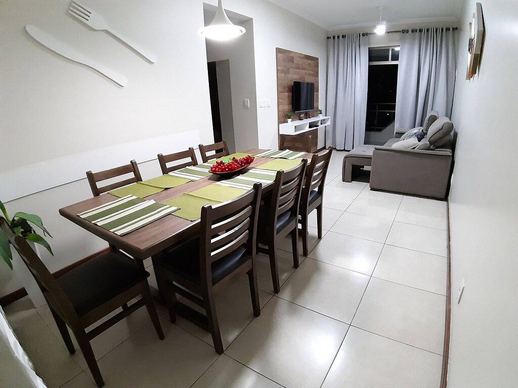Ganze Wohnung, Wohnung voll möbliert 3 Schlafzimmer und 2 Parkplätze. in Praia do Forno, Rio de Janeiro (Bundesstaat)